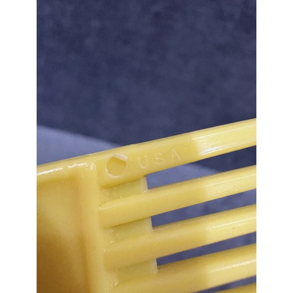 Vintage Plastic Afro Hair Styler Lift Pick Comb USA Set 3‎